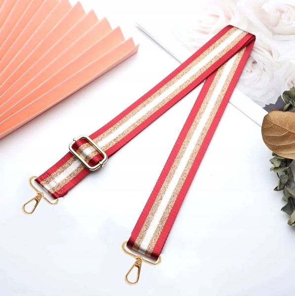 Pasek Do Torby Torebki - Regulowany, Parciany, Szeroki zdjęcie 7