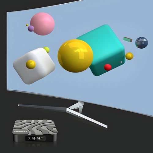 SMART TV BOX ANDROID 9 64BIT 6K WIFI 802.11N HDR + PILOT WEJŚCIE LAN na Arena.pl