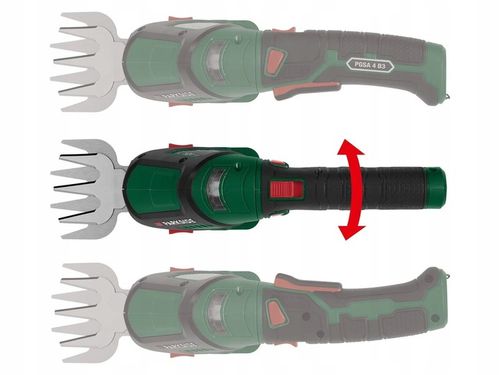 PARKSIDE Akumulatorowe Nożyce DO Trawy i krzewów 2w1 PGSA 4 B3 + na Arena.pl