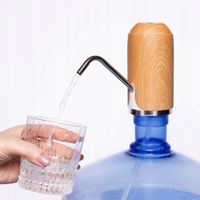 DOZOWNIK DO WODY ViO E5 Jasne Drewno BEZPRZEWODOWY DYSPENSER WODY DO BUTLI