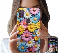 ETUI DO MOTOROLA MOTO G10 POWER - KOLOROWE KWIATKI, STOKROTKI FUTERAŁ CASE