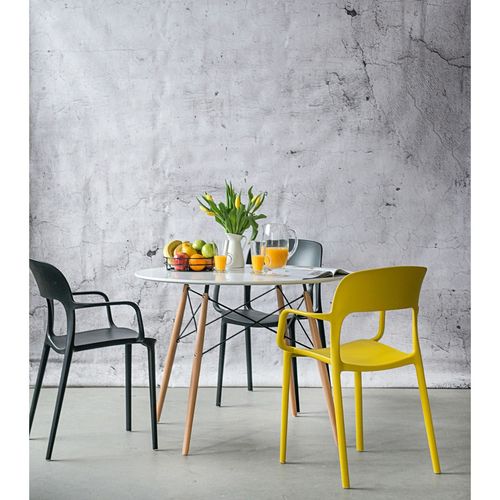 Stół DTW 100 cm, blat biały na Arena.pl