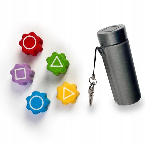 Squid Game Kostki 7g Gongi DOCIĄZONE Kości do gry gonggi + pojemnik Kajawis na Arena.pl