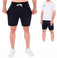 Spodenki męskie czarne JAVIER Rozmiar - L