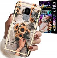 ETUI DO SAMSUNG GALAXY S9 - KWIATISTY WZÓR SŁONECZNIK SŁONECZNIKI