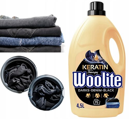 woolite dark keratin 4,5l/75 prań na Arena.pl