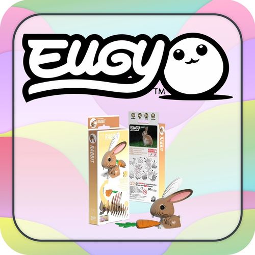 Królik Eugy. Eko Układanka Puzzle 3D na Arena.pl