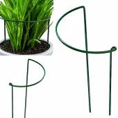 Podpora do kwiatów roślin podpórka do ogrodu stalowa pergola półkole 40cm