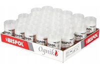 Wkłady do zniczy parafinowe Bispol 1,5 dnia wysokość 9 cm zgrzewka 30 szt