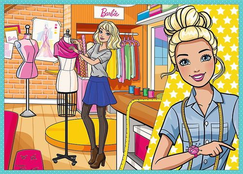 Trefl Puzzle 4w1 Kariera Barbie 207 elementów na Arena.pl