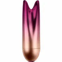 climaximum ava dual bullet - wibrujący masażer silikonowy ipx7 10 trybow