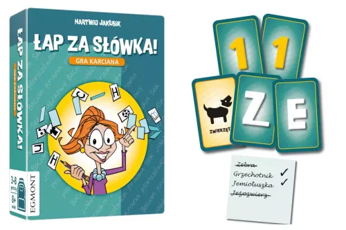 Wesoła imprezowa gra karciana słowna dla dzieci i dorosłych - Łap za słówka na Arena.pl