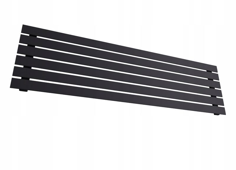 Grzejnik pokojowy poziomy BELLOSLIM 45x140 grafit zdjęcie 3