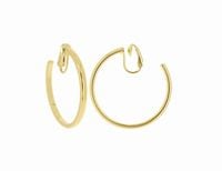 klipsy koła z kolekcji classic (e1393/2au) 3 cm