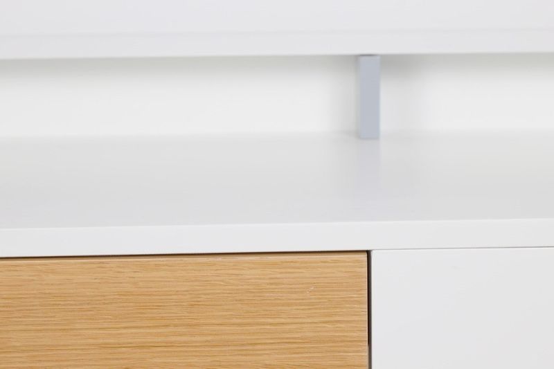 Emaga Biurko Skans białe dąb zdjęcie 8