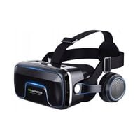 Okulary VR 3D Shinecon 10 do telefonu max 6,3" wbudowane słuchawki pasek