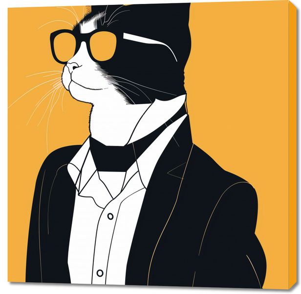 Obraz 100x100cm Jegomość zdjęcie 1