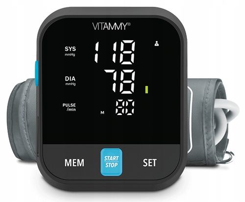 CIŚNIENIOMIERZ VITAMMY NEXT E5 MÓWI PO POLSKU ARYTMIA ETUI ZASILACZ GRATIS na Arena.pl