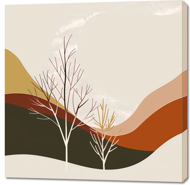 Obraz 100x100cm Pustynia Widzi zdjęcie 1