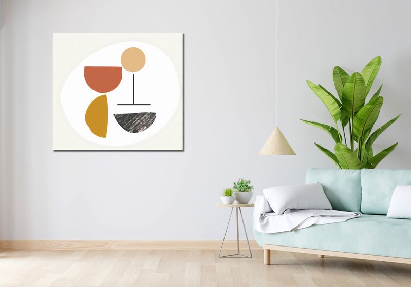 Obraz 100x90cm Kompozycja Balans zdjęcie 2