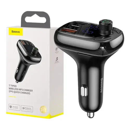 transmiter samochodowy baseus bluetooth mp3 s-13 (czarny) na Arena.pl