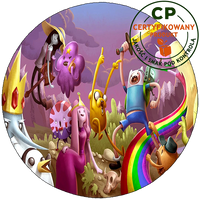 Opłatek na tort Pora na Przygodę