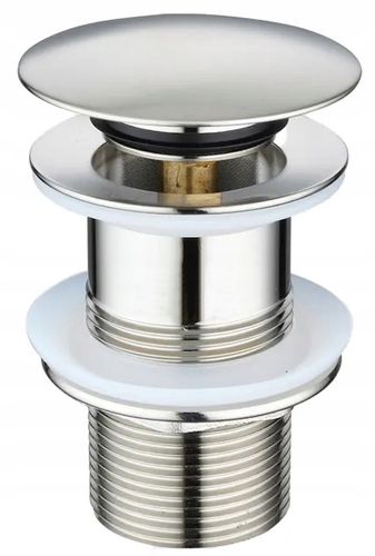 KOREK UMYWALKOWY KLIK-KLAK CHROM MOSIĘŻNY AUTOMAT BEZ PRZELEWU na Arena.pl