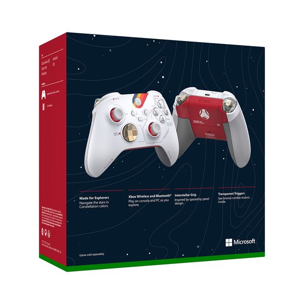 Pad Microsoft Starfield Limited Edition biały zdjęcie 11
