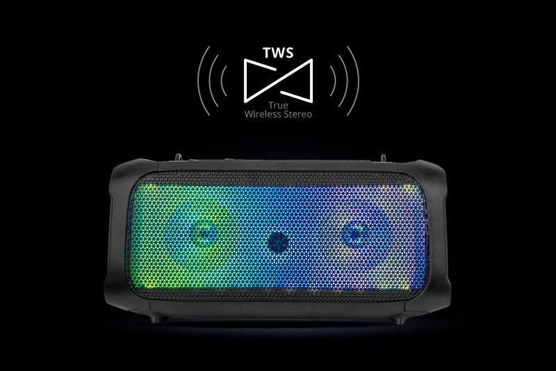 Głośnik Bluetooth 5.0 TWS Music Box DJ! USB SD AUX zdjęcie 11