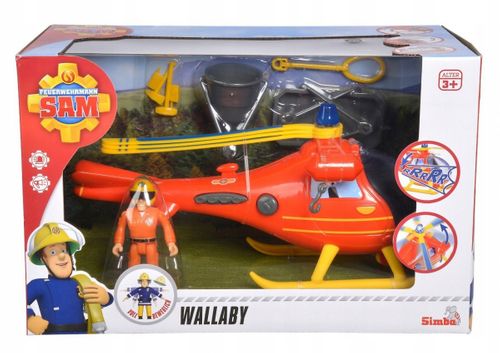 SIMBA STRAŻAK SAM HELIKOPTER RATOWNICZY WALLABY na Arena.pl