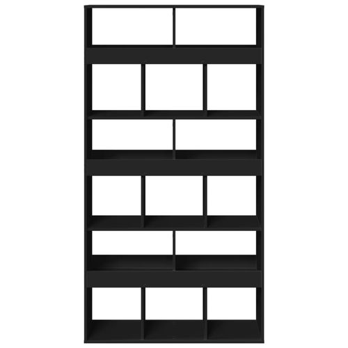 Regał/przegroda, czarny, 100x33x187,5 cm na Arena.pl