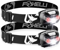 Akumulatorowa latarka czołowa LED Foxelli superjasna lekka i wygodna