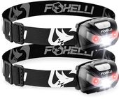 Akumulatorowa latarka czołowa LED Foxelli superjasna lekka i wygodna