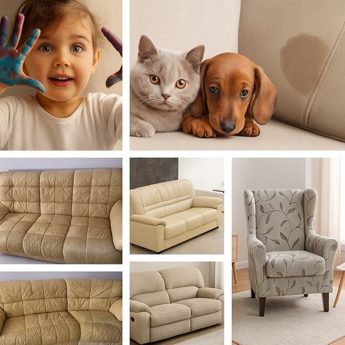 POKROWIEC NA WERSALKĘ SOFĘ ELASTYCZNY ŻAKARD JODEŁKA 190-210 CM OEKO TEX na Arena.pl