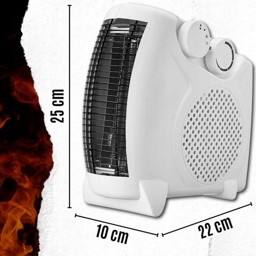 TERMOWENTYLATOR FARELKA GRZEJNIK ELEKTRYCZNY BIAŁY NAWIEW CICHY MOCNY 2000W na Arena.pl