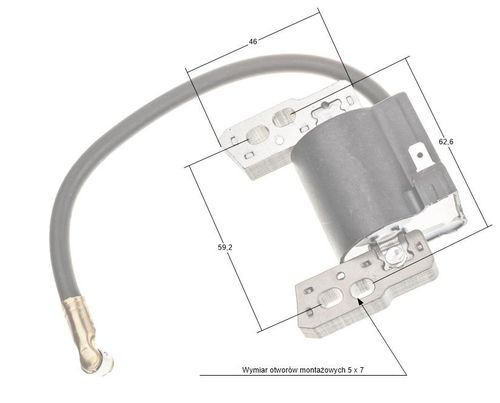 Moduł zapłonowy B&S poziomy wał OHV Mod 11; 12; 15; 12 i 15 Snow 490011 na Arena.pl