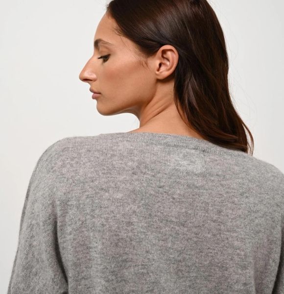 AUTHENTIC CASHMERE GOLÉON pull CHAUVE SOURIS XL zdjęcie 2