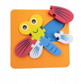 puzzle piankowe ważka 3462