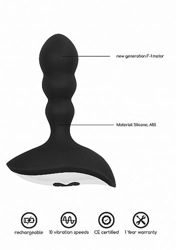 caine anal vibrator - black na Arena.pl