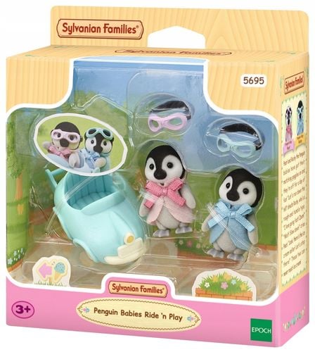 Rodzina pingwinów Sylvanian Families na Arena.pl
