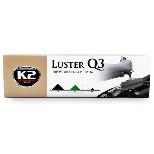 K2 LUSTER Q3 100 G SUPERSZYBKA PASTA POLERSKA DO USUWANIA RYS POLEROWANIA na Arena.pl