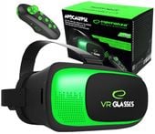 GOGLE VR DO TELEFONU SMARTFONA OKULARY 3D DO GIER Z KONTROLEREM BLUETOOTH