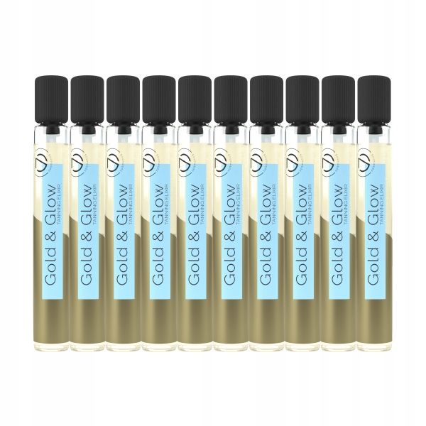 7suns Gold & Glow Eliksir Do Opalania x10 Sztuk zdjęcie 1