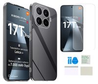 Etui silikonowe do XIAOMI 17T PRO 5G 2mm obudowa case + folia ochronna TPU