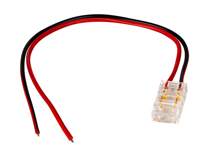 Konektor do taśm LED 8mm COB z przewodem zdjęcie 1
