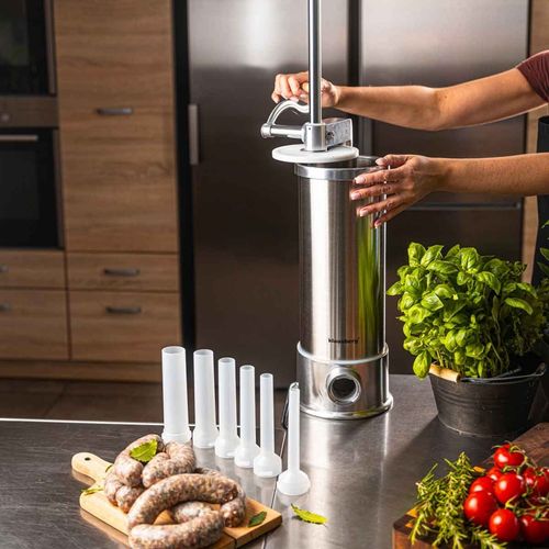 ręczna nadziewarka do kiełbasy 5kg klausberg kb-7927 pionowa na Arena.pl