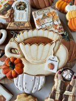 CIASTKO LUKROWANE JESIENNA HERBATA HERBATKA DYNIOWA PUMPKIN TEA