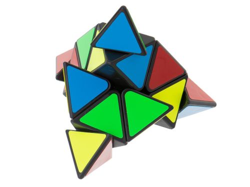 Gra logiczna Kostka łamigłówka PYRAMINX Black MoYu na Arena.pl