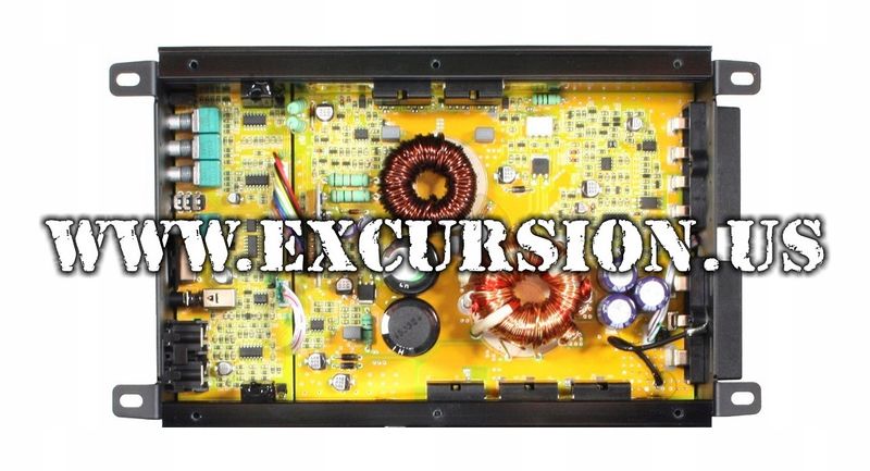 Wzmacniacz Excursion 2 kanały Mostek 250W zdjęcie 4