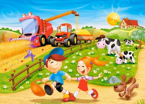 Puzzle 60el.summer countryside na Arena.pl